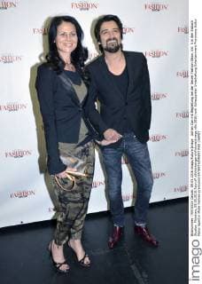 Adrian Can mit Begleitung bei der Secret Fashion Show, Vol. 5 in den Eisbach Studios. München, 09.05.2016 Foto:xP.xSchönbergerx xFuturexImage