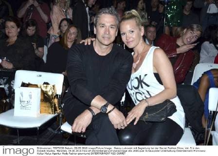 Manou Lubowski mit Begleitung bei der Secret Fashion Show, Vol. 5 in den Eisbach Studios. München, 09.05.2016 Foto:xP.xSchönbergerx xFuturexImage