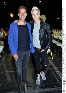 Florian Stadler und Julian David bei der Secret Fashion Show, Vol. 5 in den Eisbach Studios. München, 09.05.2016 Foto:xP.xSchönbergerx xFuturexImage