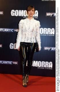 TV Serie Gomorra - Premiere der Zweiten Staffel in Rom Foto IPP GioiaxBotteghi Roma 09 05 2016 red carpet della serie tv gomorra seconda stagione nella foto Valeria Bilello  0