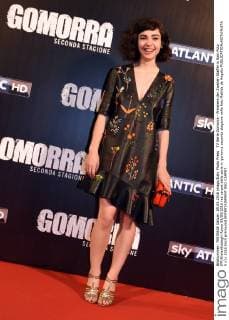 TV Serie Gomorra - Premiere der Zweiten Staffel in Rom Foto IPP GioiaxBotteghi Roma 09 05 2016 red carpet della serie tv gomorra seconda stagione nella foto Matilda de Angelis  0
