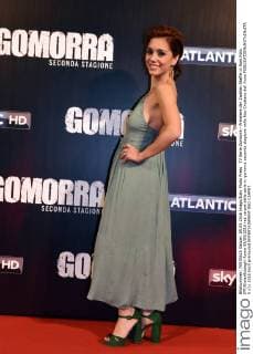TV Serie Gomorra - Premiere der Zweiten Staffel in Rom Foto IPP GioiaxBotteghi Roma 09 05 2016 red carpet della serie tv gomorra seconda stagione nella foto Cristiana dell Anna  0