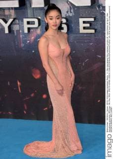 X -Men Apocalypse film premiere London.UK. Lana Condor at the X -Men Apocalypse premiere, BFI Imax. 9th May 2016. LMK370-60480-100516. 