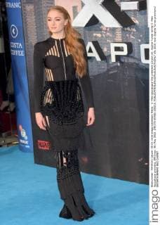 X -Men Apocalypse film premiere London.UK. Sophie Turner at the X -Men Apocalypse premiere, BFI Imax. 9th May 2016. LMK370-60480-100516. 