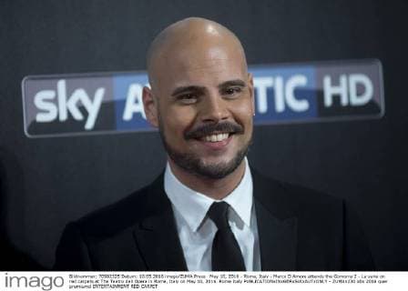 May 10, 2016 - Rome, Italy - Marco D Amore attends the Gomorra 2 - La serie on red carpets at The Teatro dell Opera in Rome, Italy on May 10, 2016. Rome Italy  - ZUMAn230