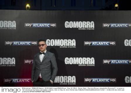 May 10, 2016 - Rome, Italy - Carmine Monaco attends the Gomorra 2 - La serie on red carpets at The Teatro dell Opera in Rome, Italy on May 10, 2016. Rome Italy  - ZUMAn230