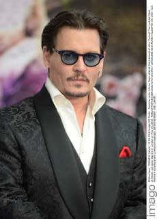American actor Johnny Depp attends the premiere of Alice Through The Looking Glass at Odeon, Leicester Square in London on May 10, 2016.  LON20160510103 RUNExHELLESTAD