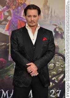 AmericanJohnny Depp attending the Alice Through the Looking Glass European premiere, held at London s Odeon Leicester Square. MAY 10th 2016  JWNx161358