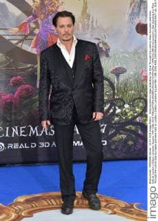 AmericanJohnny Depp attending the Alice Through the Looking Glass European premiere, held at London s Odeon Leicester Square. MAY 10th 2016  JWNx161358
