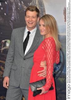 Ed Speleers and Asia Macey attending the Alice Through the Looking Glass European premiere, held at London s Odeon Leicester Square. MAY 10th 2016  JWNx161358