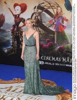 May 10, 2016 - England, United Kingdom - Mia Wasikowska attends the European Premiere of Alice Through The Looking Glass at Odeon Leciester Square. United Kingdom - ZUMAs147