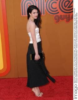 February 29, 2016 - Hollywood, CA, United States - 10 May 2016 -Hollywood, California - Margaret Qualley. Arrivals for the Los Angeles premiere of The Nice Guys held at the TCL Chinese Theater. Photo Credit: Hollywood United States - ZUMAa123
