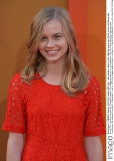 Cast member Angourie Rice attends the premiere of the motion picture comedy thriller The Nice Guys at the TCL Chinese Theatre in the Hollywood section of Los Angeles on May 10, 2016. Storyline: A private eye investigates the apparent suicide of a fading porn star in 1970s Los Angeles and uncovers a conspiracy.  LAP2016051048 JIMxRUYMEN