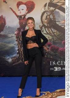 Alice Through The Looking Glass - European Premiere London. UK. Kimberley Garner at The European Premiere of Alice Through The Looking Glass at Leicester Square Garden, London, England, UK on Tuesday 10 May 2016 LMK370-22697-071010 