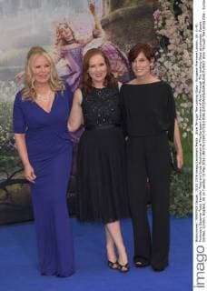 Alice Through The Looking Glass - European Premiere London. UK. (L-R) Producers Suzanne Todd, Jennifer Todd and Linda Woolverton at The European Premiere of Alice Through The Looking Glass at Leicester Square Garden, London, England, UK on Tuesday 10 May 2016 LMK370-22697-071010 