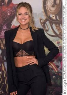 Alice Through The Looking Glass - European Premiere London. UK. Kimberley Garner at The European Premiere of Alice Through The Looking Glass at Leicester Square Garden, London, England, UK on Tuesday 10 May 2016 LMK370-22697-071010 