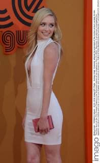 Actress Greer Grammer attends the premiere of the motion picture comedy thriller The Nice Guys at the TCL Chinese Theatre in the Hollywood section of Los Angeles on May 10, 2016. Storyline: A private eye investigates the apparent suicide of a fading porn star in 1970s Los Angeles and uncovers a conspiracy.  LAP2016051071 JIMxRUYMEN