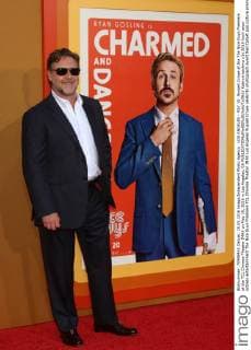 LOS ANGELES - MAY 10: Russell Crowe at the The Nice Guys Premiere at the TCL Chinese Theater IMAX on May 10, 2016 in Los Angeles, CA  KathyxHutchins