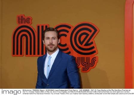 LOS ANGELES - MAY 10: Ryan Gosling at the The Nice Guys Premiere at the TCL Chinese Theater IMAX on May 10, 2016 in Los Angeles, CA  KathyxHutchins