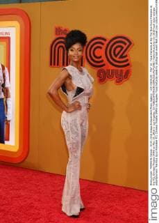 LOS ANGELES - MAY 10: Yaya DaCosta at the The Nice Guys Premiere at the TCL Chinese Theater IMAX on May 10, 2016 in Los Angeles, CA  KathyxHutchins