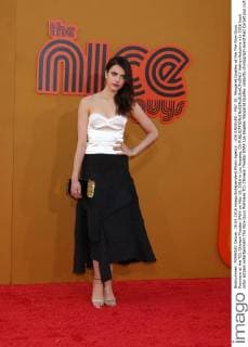 LOS ANGELES - MAY 10: Margaret Qualley at the The Nice Guys Premiere at the TCL Chinese Theater IMAX on May 10, 2016 in Los Angeles, CA  KathyxHutchins