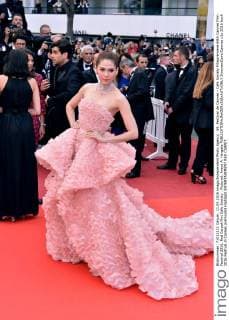 69. Festival de Cannes - Cafe Society Filmpremiere 69th Cannes Film Festival 2016, Red Carpet film Cafe Society . Pictured: Araya A. Hargate  SimonexComi Cannes