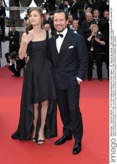 69. Festival de Cannes - Cafe Society Filmpremiere 69th Cannes Film Festival 2016, Red Carpet film Cafe society . Pictured: Stefano Accorsi, Bianca Vitali  AlbertoxTerenghi Cannes
