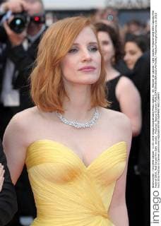 69. Festival de Cannes - Cafe Society Filmpremiere 69th Cannes Film Festival 2016, Red Carpet film Cafe society . Pictured: Jessica Chastain  AlbertoxTerenghi Cannes