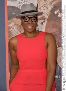 All The Way Los Angeles Premiere in Hollywood May 10, 2016 - Hollywood, California, United States - 10 May 2016 - Hollywood, California - Aisha Hinds. All The Way Los Angeles Premiere held at Paramount Studios. Photo Credit: Hollywood United States - ZUMAa123
