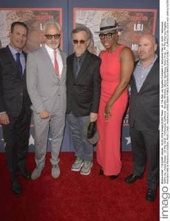 All The Way Los Angeles Premiere in Hollywood May 10, 2016 - Hollywood, California, United States - 10 May 2016 - Hollywood, California - Bradley Whitford, Steven Spielberg, Aisha Hinds . All The Way Los Angeles Premiere held at Paramount Studios. Photo Credit: Hollywood United States - ZUMAa123