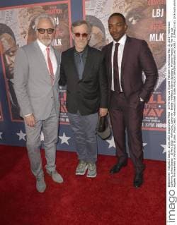 All The Way Los Angeles Premiere in Hollywood May 10, 2016 - Hollywood, California, United States - 10 May 2016 - Hollywood, California - Bradley Whitford, Steven Spielberg, Anthony Mackie. All The Way Los Angeles Premiere held at Paramount Studios. Photo Credit: Hollywood United States - ZUMAa123