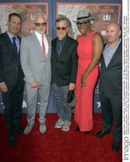 All The Way Los Angeles Premiere in Hollywood May 10, 2016 - Hollywood, California, United States - 10 May 2016 - Hollywood, California - Bradley Whitford, Steven Spielberg, Aisha Hinds . All The Way Los Angeles Premiere held at Paramount Studios. Photo Credit: Hollywood United States - ZUMAa123