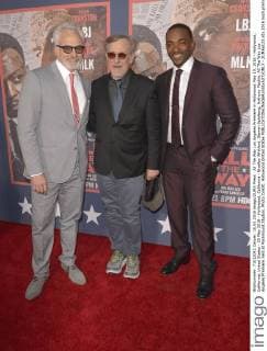 All The Way Los Angeles Premiere in Hollywood May 10, 2016 - Hollywood, California, United States - 10 May 2016 - Hollywood, California - Bradley Whitford, Steven Spielberg, Anthony Mackie. All The Way Los Angeles Premiere held at Paramount Studios. Photo Credit: Hollywood United States - ZUMAa123