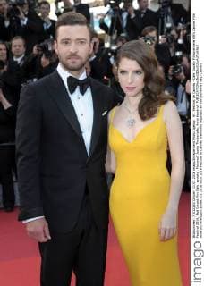 69. Festival de Cannes - Cafe Society Filmpremiere 69th Cannes Film Festival 2016, Red Carpet film Cafe society . Pictured: Justin Timberlake, Anna Kendrick  AlbertoxTerenghi Cannes