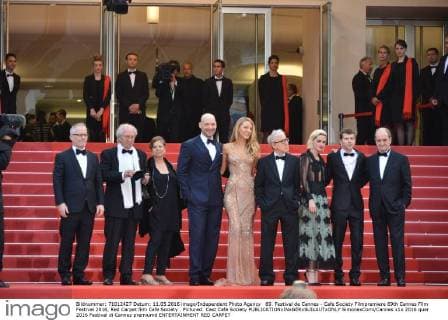 69. Festival de Cannes - Cafe Society Filmpremiere 69th Cannes Film Festival 2016, Red Carpet film Cafe Society . Pictured: Cast Cafe Society  SimonexComi Cannes