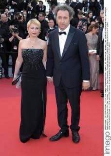 69. Festival de Cannes - Cafe Society Filmpremiere 69th Cannes Film Festival 2016, Red Carpet film Cafe society . Pictured; Paolo Sorrentino, Daniela Sorrentino  AlbertoxTerenghi Cannes