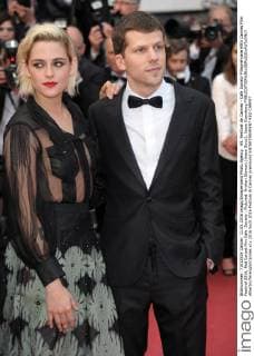 69. Festival de Cannes - Cafe Society Filmpremiere 69th Cannes Film Festival 2016, Red Carpet film Cafe Society . Pictured: Kristen Stewart (dress Gucci), Jesse Eisenberg  AlbertoxTerenghi Cannes