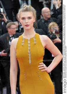69. Festival de Cannes - Cafe Society Filmpremiere 69th Cannes Film Festival 2016, Red Carpet film Cafe Society . Pictured: Gaia Weiss  AlbertoxTerenghi Cannes