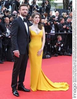 69. Festival de Cannes - Cafe Society Filmpremiere Justin Timberlake and Anna Kendrick arrive on the red carpet before the screening of the film Cafe Society at the opening of the 69th annual Cannes International Film Festival in Cannes, France on May 11, 2016.  CAN20160511821 DAVIDxSILPA