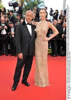 69. Festival de Cannes - Cafe Society Filmpremiere 69th Cannes Film Festival 2016, Red carpet film TCafe Society . Pictured: Bella Hadid, Fawaz Gruosi  Cannes