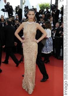 Bella Hadid CINEMA : 69 eme Festival de Cannes - Red Carpet - Cafe Society - 11 05 2016 LoicThebaudx 
