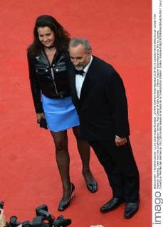 207498 Clément Prioli Starface 2016-05-11 Cannes France 69th Annual Cannes Film Festival. Opening. View from the CineFondation terrass. Red Carpet of Cafe Society . 69ème Festival International du film de Cannes. Ouverture. Montée des marches du film Cafe Society depuis la terrasse de la CineFondation (Palais). Duléry, Antoine  Copyright: xClémentxPriolix STAR_207498_004