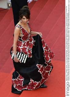 207498 Clément Prioli Starface 2016-05-11 Cannes France 69th Annual Cannes Film Festival. Opening. View from the CineFondation terrass. Red Carpet of Cafe Society . 69ème Festival International du film de Cannes. Ouverture. Montée des marches du film Cafe Society depuis la terrasse de la CineFondation (Palais). Bel, Frédérique  Copyright: xClémentxPriolix STAR_207498_011