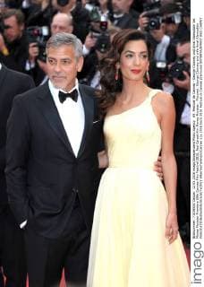 69. Festival de Cannes - George Clooney und Amal Alamuddin bei Money Monster Premiere 69th Cannes Film Festival 2016, Red Carpet film Money Monster . Pictured: George Clooney and wife Amal Alamuddin  AlbertoxTerenghi Cannes