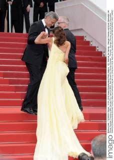69. Festival de Cannes - George Clooney und Amal Alamuddin bei Money Monster Premiere 69th Cannes Film Festival 2016, Red Carpet film Money Monster . Pictured: George Clooney and wife Amal Alamuddin  AlbertoxTerenghi Cannes