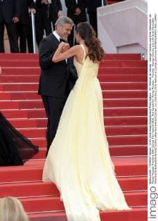 69. Festival de Cannes - George Clooney und Amal Alamuddin bei Money Monster Premiere 69th Cannes Film Festival 2016, Red Carpet film Money Monster . Pictured: George Clooney and wife Amal Alamuddin  AlbertoxTerenghi Cannes