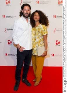 Max Herre und Joy Denalane - Verleihung Deutscher Musikautoren Preis 2016 im Hotel Ritz Carlton in Berlin am 12.05.2016. Deutscher Musikautoren Preis