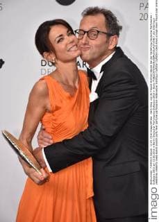 Gerit Kling und ihr Freund Wolfram Becker bei der Verleihung Deutscher Parfumpreis - Duftstars 2016 am 12.05.2016 in Berlin Deutscher Parfumpreis Duftstars 2016 in Berlin 