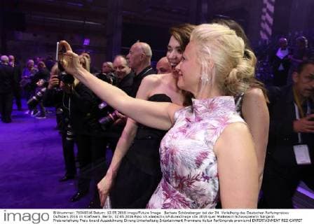 Barbara Schöneberger bei der 24. Verleihung des Deutschen Parfumpreises Duftstars 2016 im Kraftwerk. Berlin, 12.05.2016 Foto:xS.xGabschx xFuturexImage