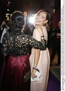 Collien Ulmen-Fernandes und Jana Ina Zarrella bei der 24. Verleihung des Deutschen Parfumpreises Duftstars 2016 im Kraftwerk. Berlin, 12.05.2016 Foto:xS.xGabschx xFuturexImage